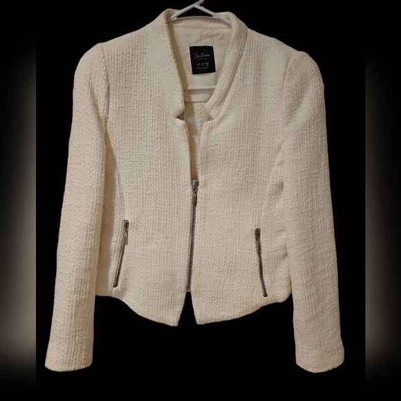Zara Jackets & Blazers - Zara White Blazer size L